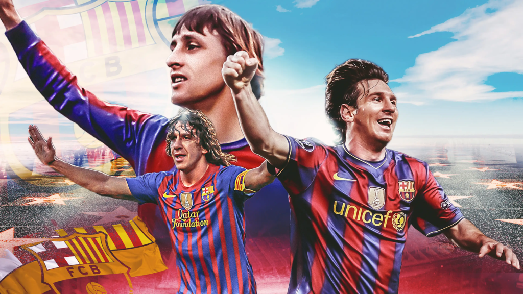 Các cầu thủ làm nên huyền thoại cho nền tảng bóng đá của Barcelona